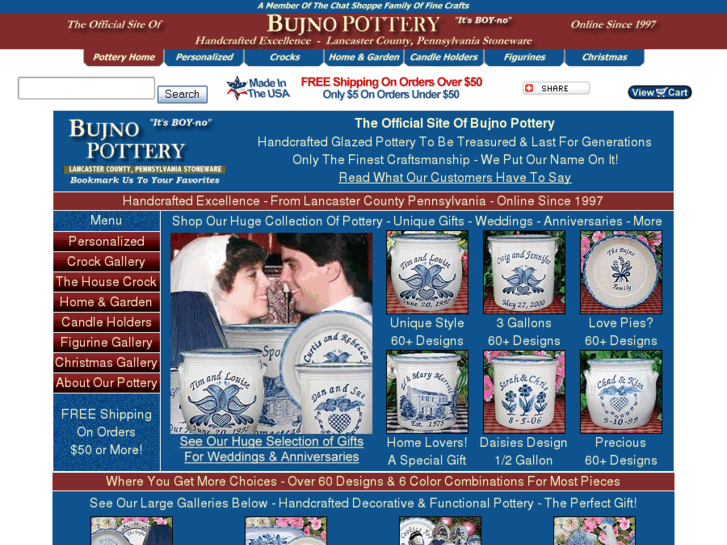 www.bujnopottery.com