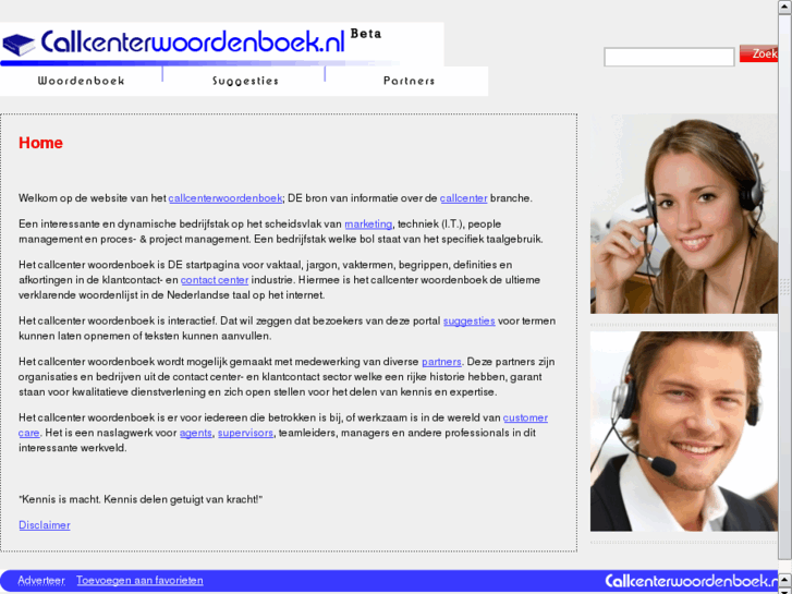 www.callcenterwoordenboek.com