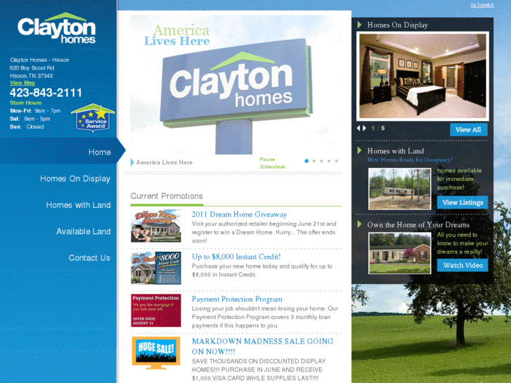 www.claytonhomeshixson.com