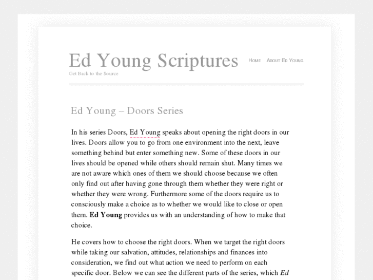 www.edyoungscriptures.com