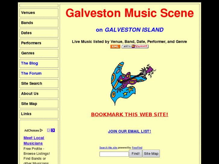 www.galvestonmusicscene.com