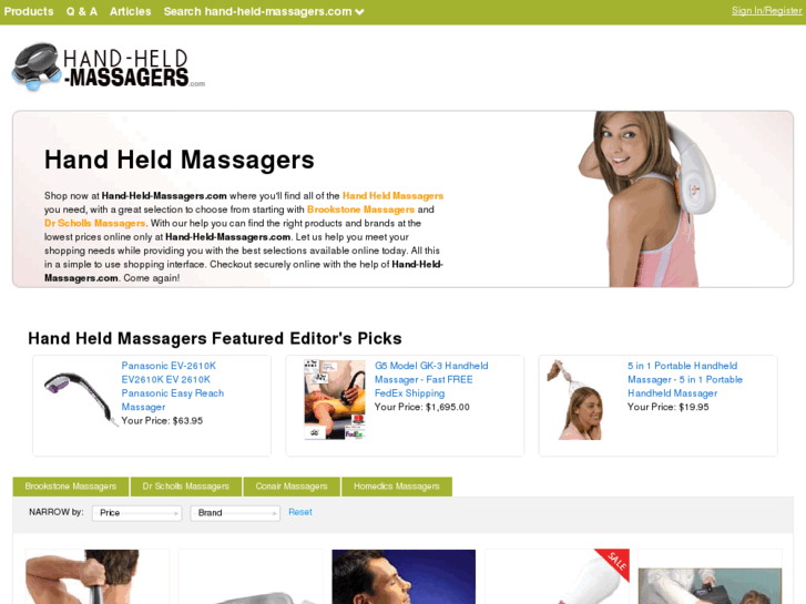 www.hand-held-massagers.com