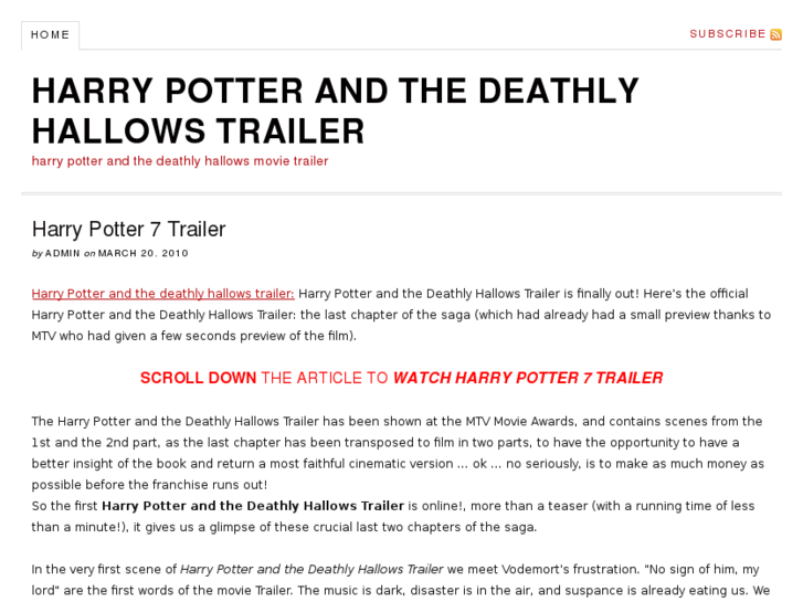 www.harrypotterandthedeathlyhallowstrailer.com