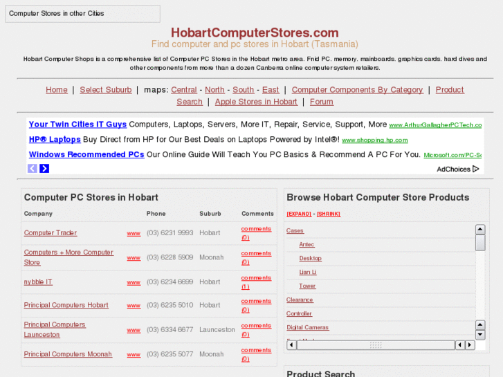 www.hobartcomputerstores.com
