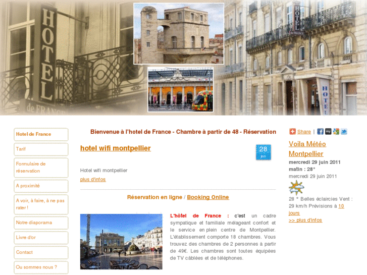 www.hoteldefrance-nn.com
