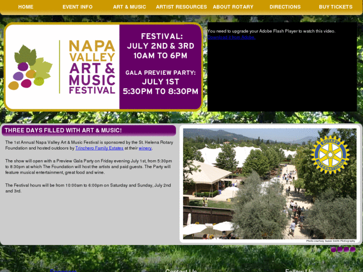 www.napavalleyartandmusicfestival.com