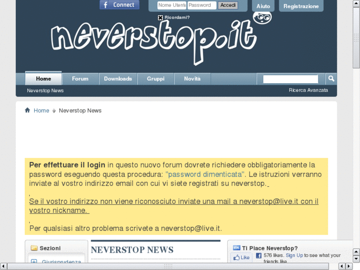 www.neverstop.it