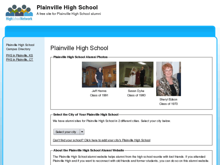 www.plainvillehighschool.net