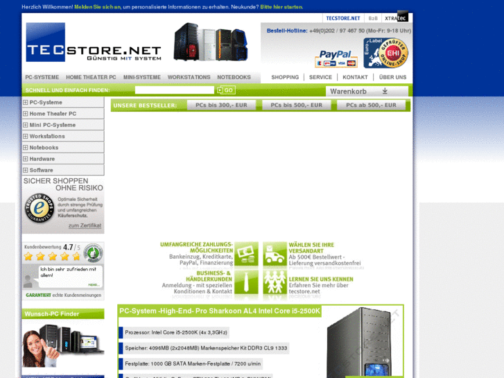 www.tecstore.net