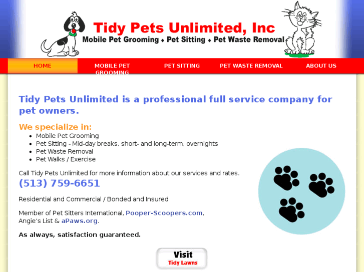 www.tidypetsunlimited.com