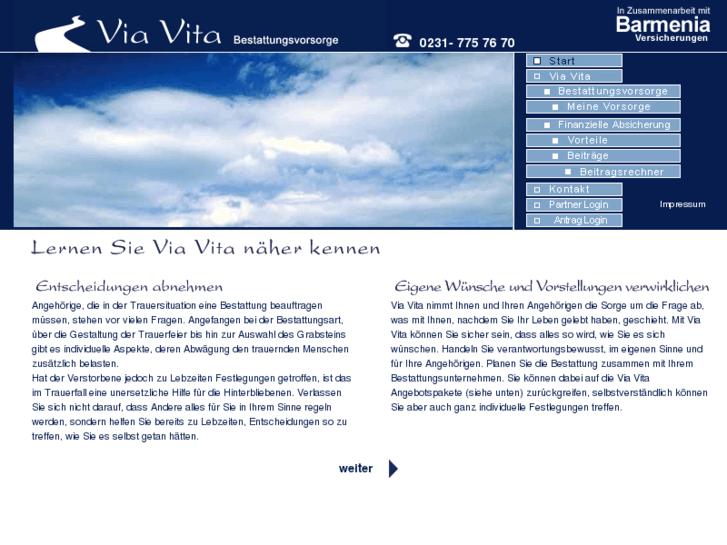 www.viavita-bestattungsvorsorge.de