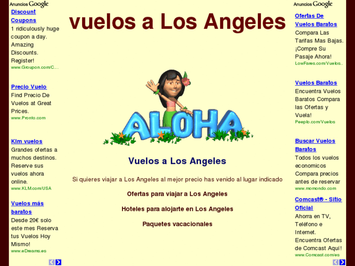 www.vuelosalosangeles.net