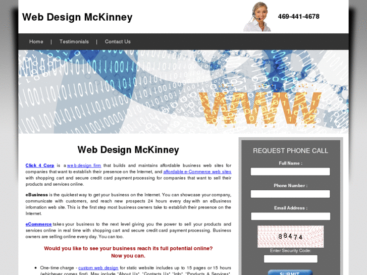 www.webdesign-mckinney.com