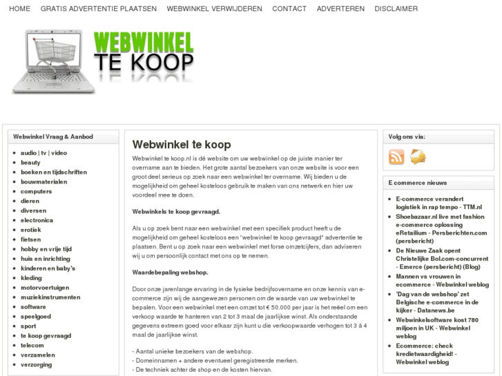 www.webwinkel-te-koop.nl