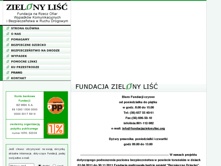 www.fundacjazielonylisc.org