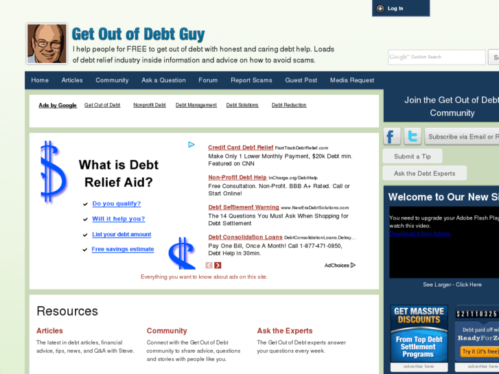 www.getoutofdebtguy.org