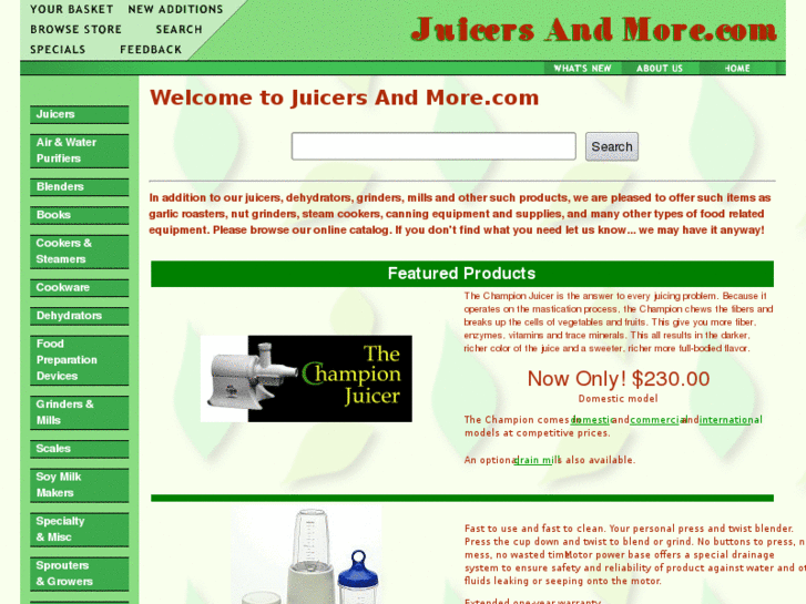 www.juicersandmore.com