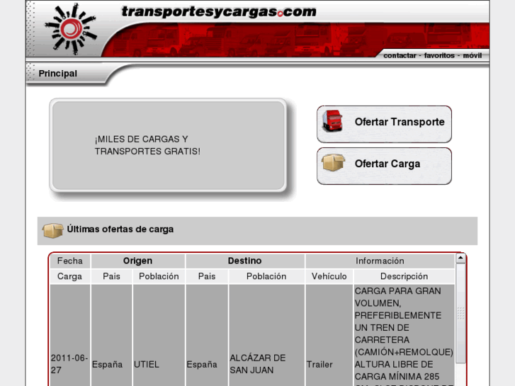 www.transportesycargas.com