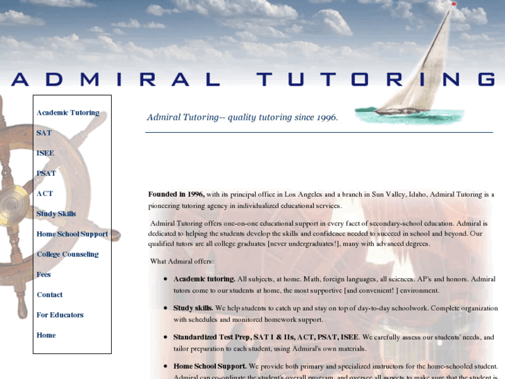 www.admiraltutoring.com