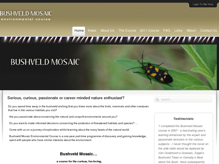 www.bushveld-mosaic.org.za