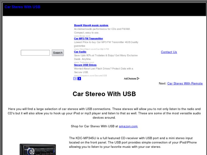 www.carstereowithusb.com