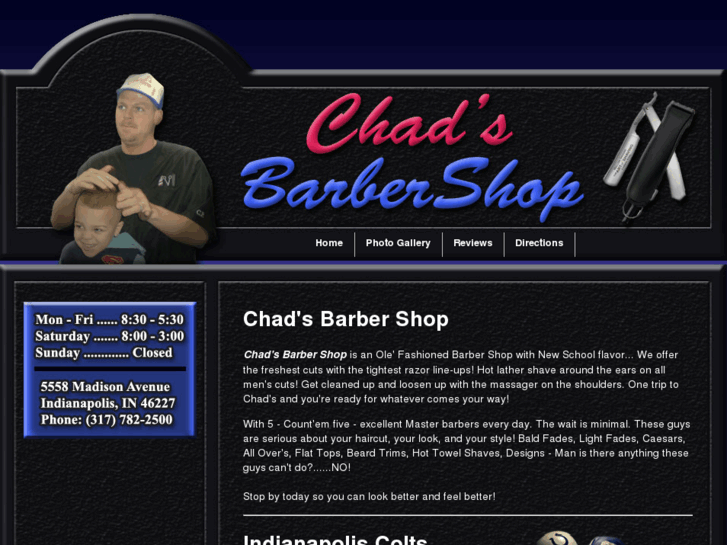 www.chadsbarbershop.com