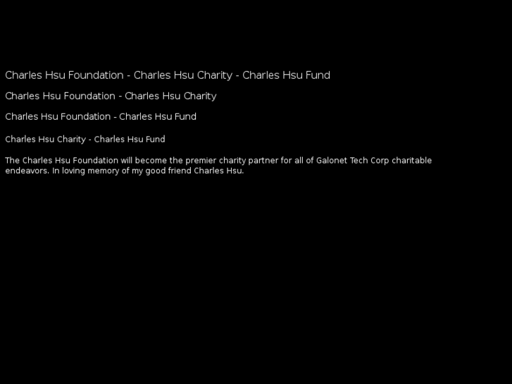 www.charleshsufoundation.org