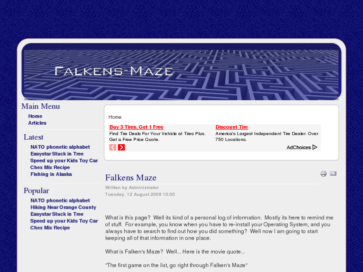 www.falkens-maze.com