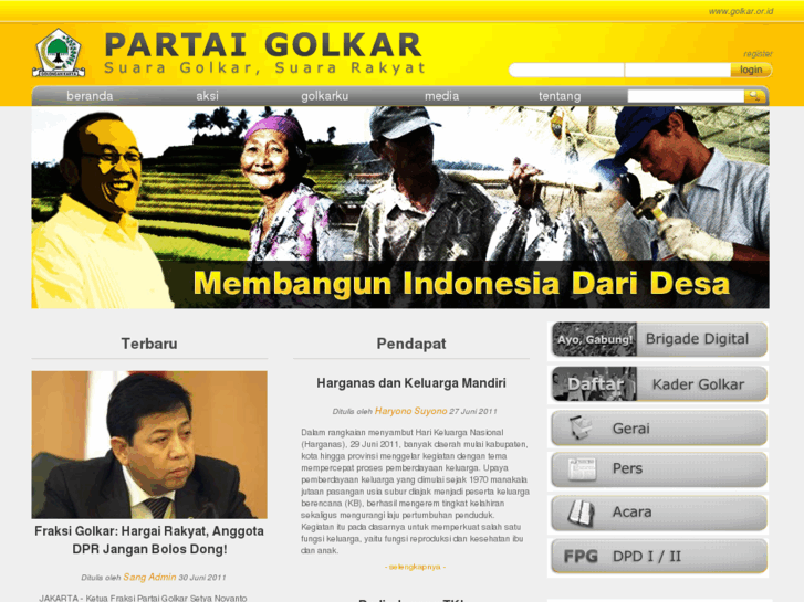 www.golkar.or.id