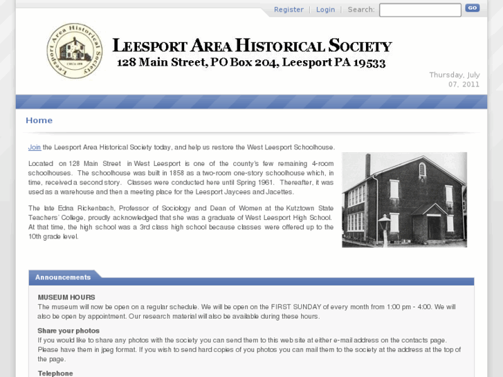 www.leesportareahistory.org