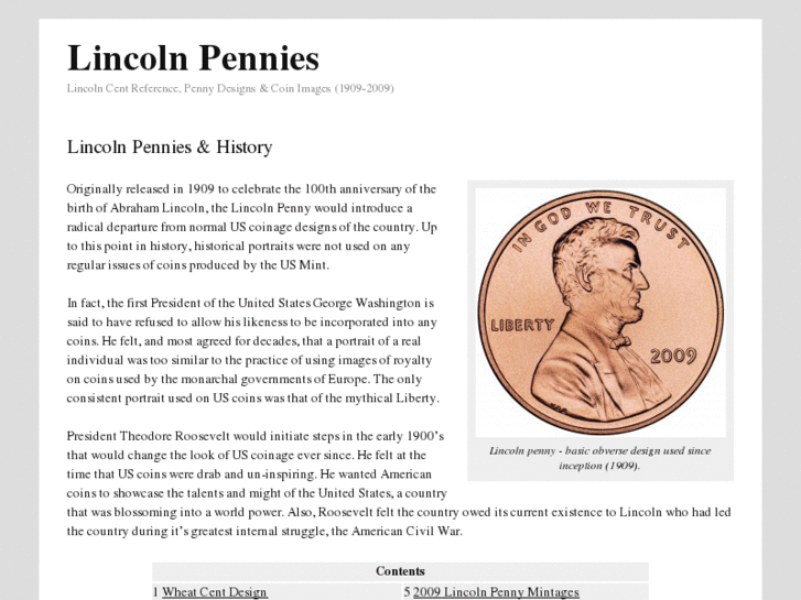 www.lincolnpennies.info