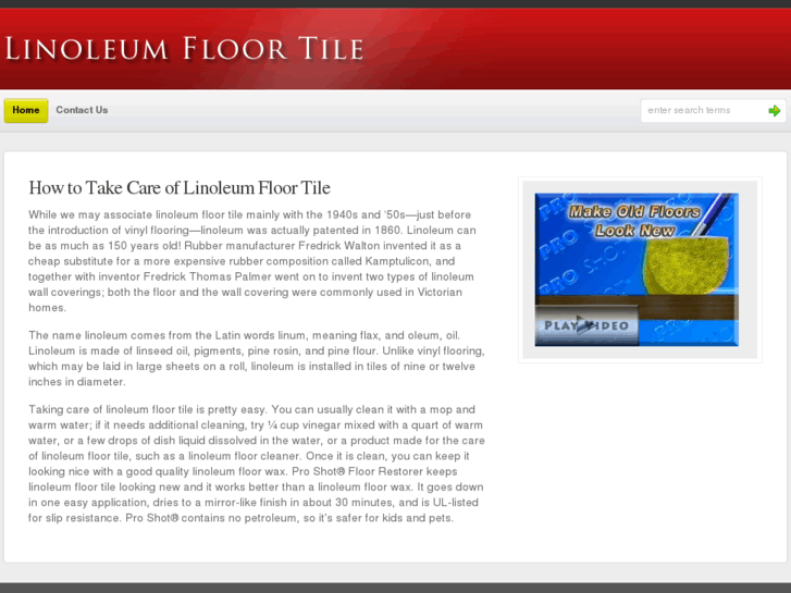 www.linoleumfloortile.com