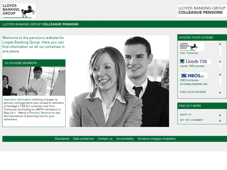 www.lloydsbankinggrouppension.biz