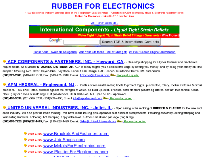 www.rubberforelectronics.com