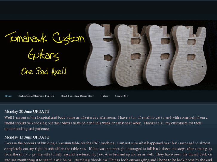 www.tomahawkcustomguitars.com