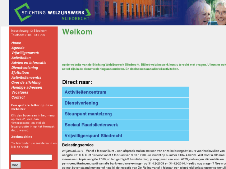 www.welzijnswerksliedrecht.nl