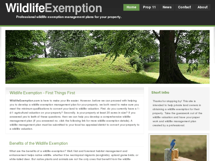 www.wildlifeexemption.com