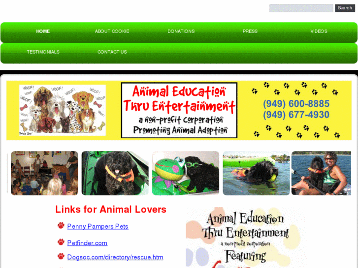 www.animaleducationthruentertainment.com