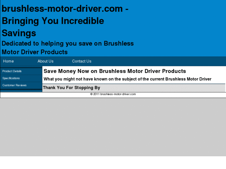 www.brushless-motor-driver.com