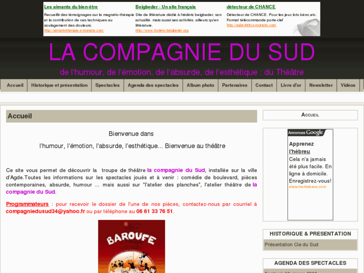 www.compagniedusud.net