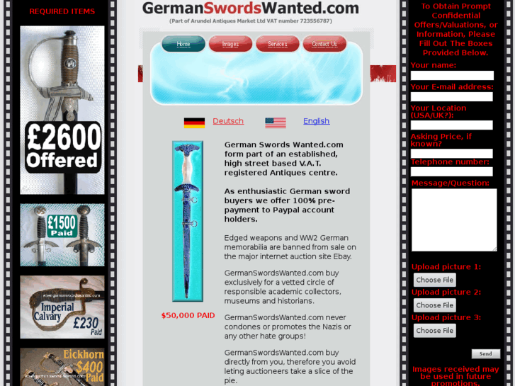 www.germanswordswanted.com