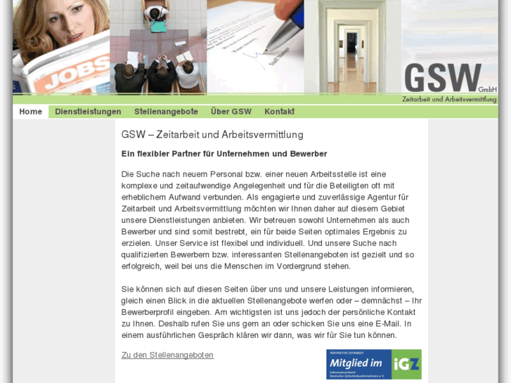 www.gsw-zeitarbeit.de