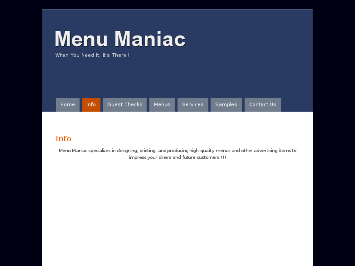 www.menumaniac.com