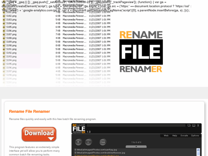 www.renamefilerenamer.com