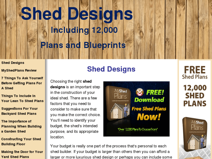 www.shed-designs.net
