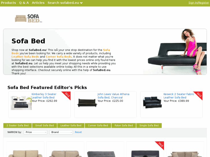 www.sofabed.eu