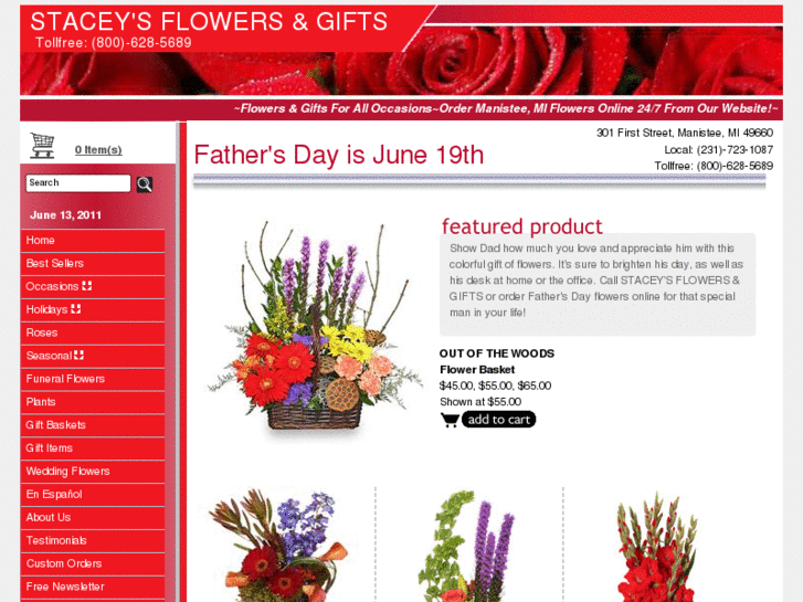 www.staceysflowers.com