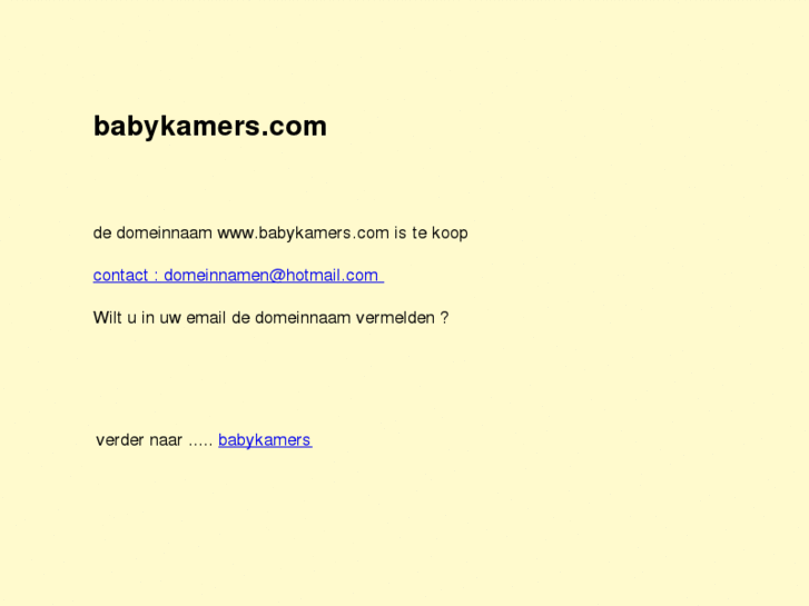 www.babykamers.com