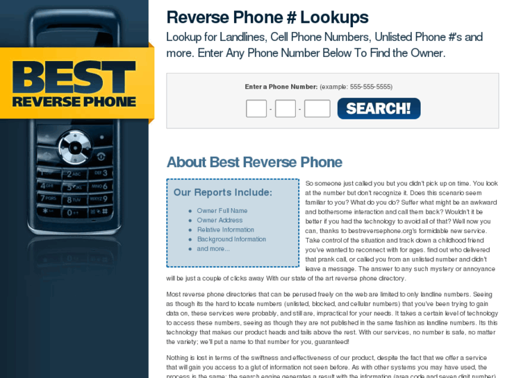www.bestreversephone.org
