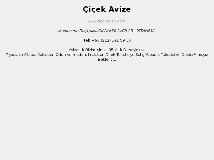 www.cicekavize.com